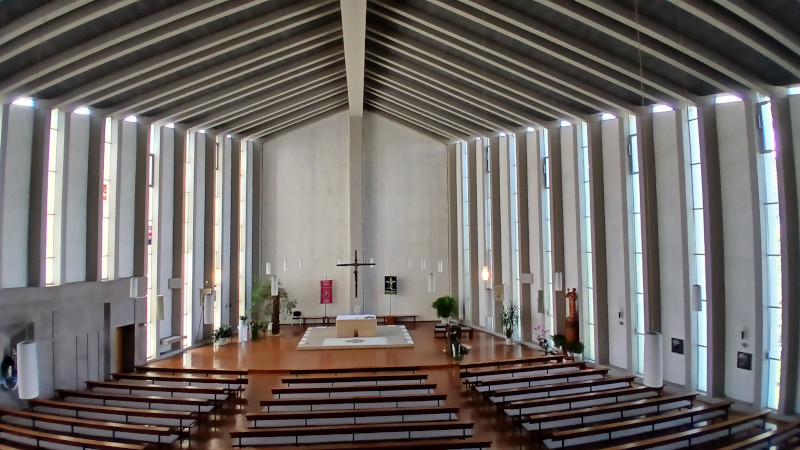 Innenraum der Heilig-Kreuz-Kirche in Albstadt-Ebingen